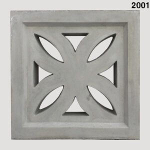 Gạch thông sáng xám 2001