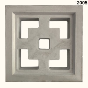 Gạch thông sáng xám 2005