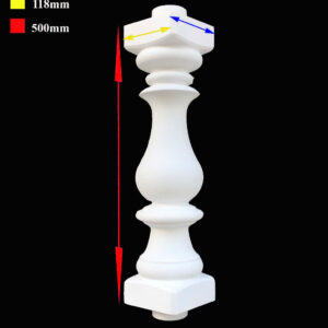 Lục bình bê tông trắng LB12-5T02